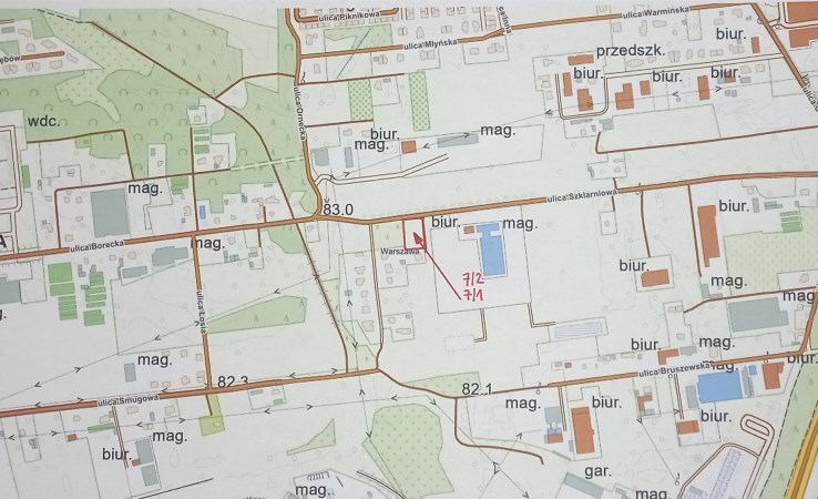 parcel for sale - Warszawa, Białołęka, Szklarniowa